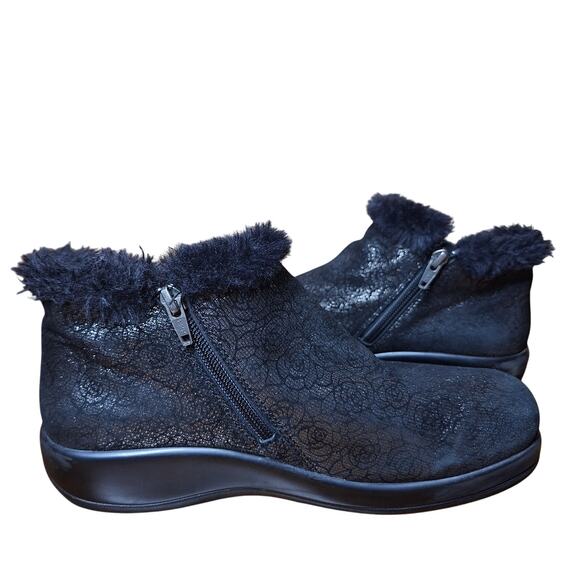 Alegria PG lite Womens Meri Ankle Boot Shoes, Black Florette, 38 slip resistant - Picture 7 of 7